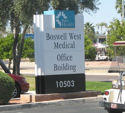 Boswell West Medical Office Building sign